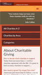 Mobile Screenshot of charitychoices.com